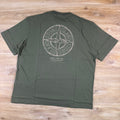 Stone Island Stone Print T-Shirt in Military Green