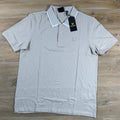 Lyle & Scott Tipped Superfine Polo Shirt in Cove