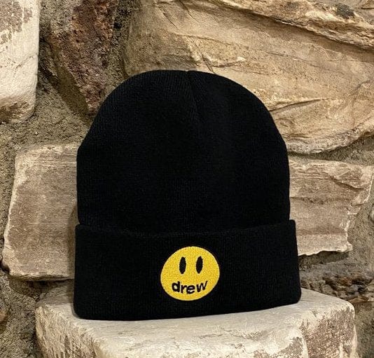 DREW HOUSE MASCOT RIB BEANIE BLACK