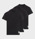 3-Pack Short-Sleeved T-shirt Black