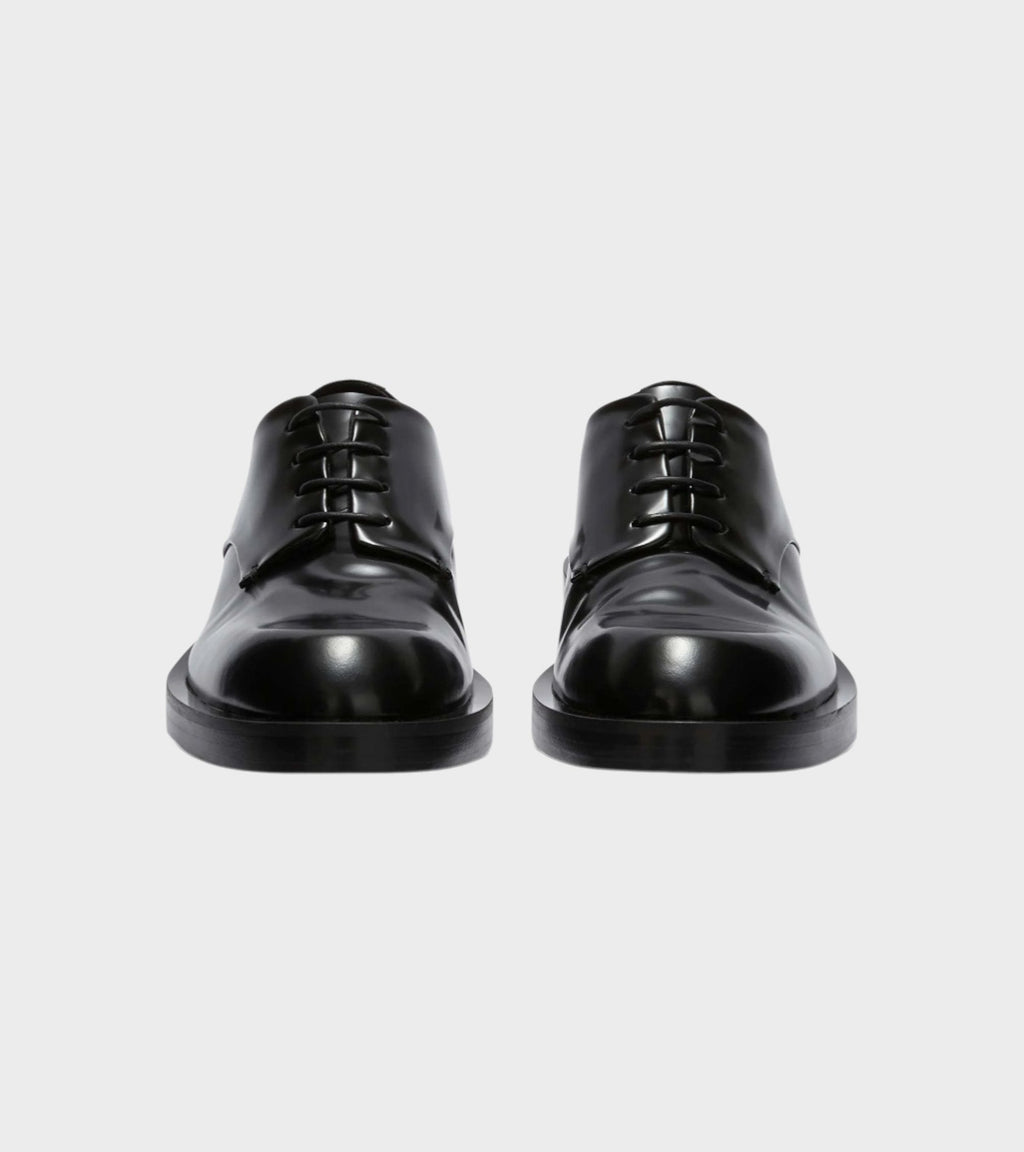 Leather Lace-up Shoe Black