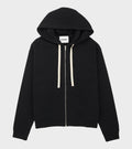 Zipped Hoodie Black