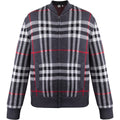 Burberry Morland Dark Charcoal Knit Bomber