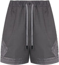 JORDAN X A MA MANIERE BASKETBALL SHORTS GREY