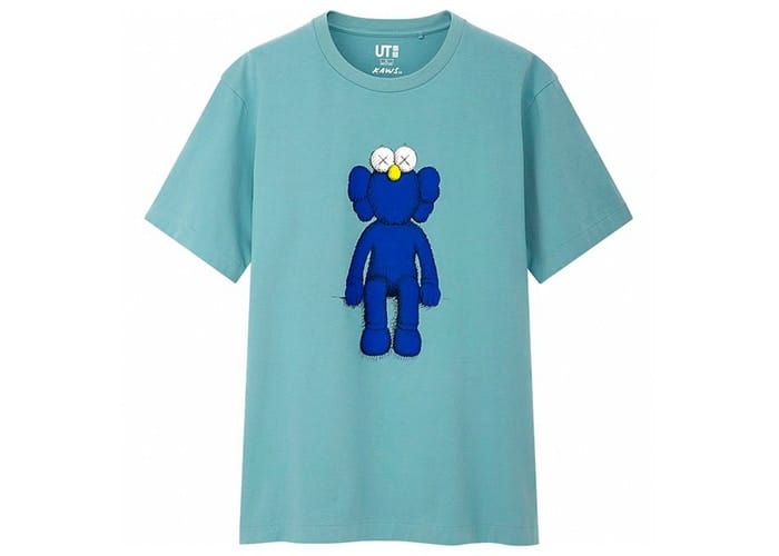 KAWS x UNIQLO BFF BLUE TEE