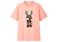 KAWS x UNIQLO COMPANION PINK TEE