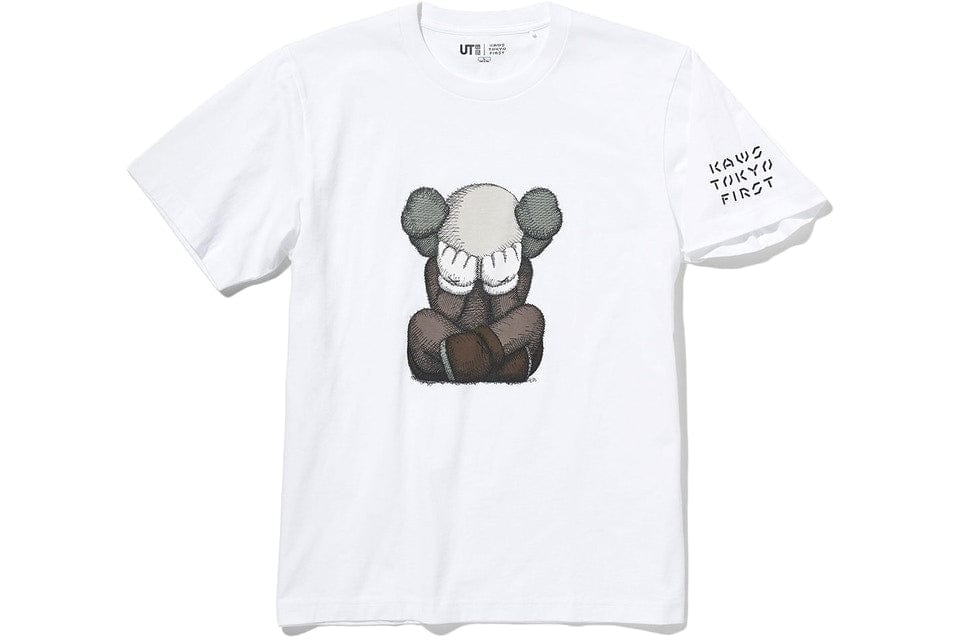 KAWS X UNIQLO TOKYO FIRST MORI ARTS TEE WHITE