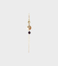 Nida Earring Brown Tigereye