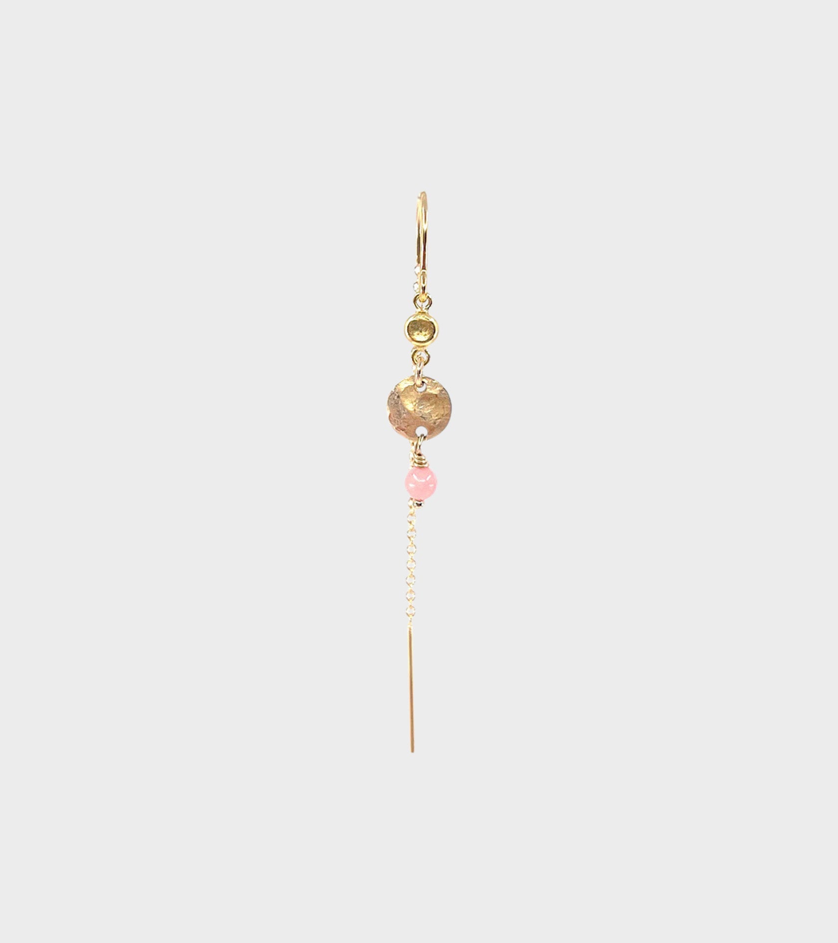 Nida Earring Rhodochrosite