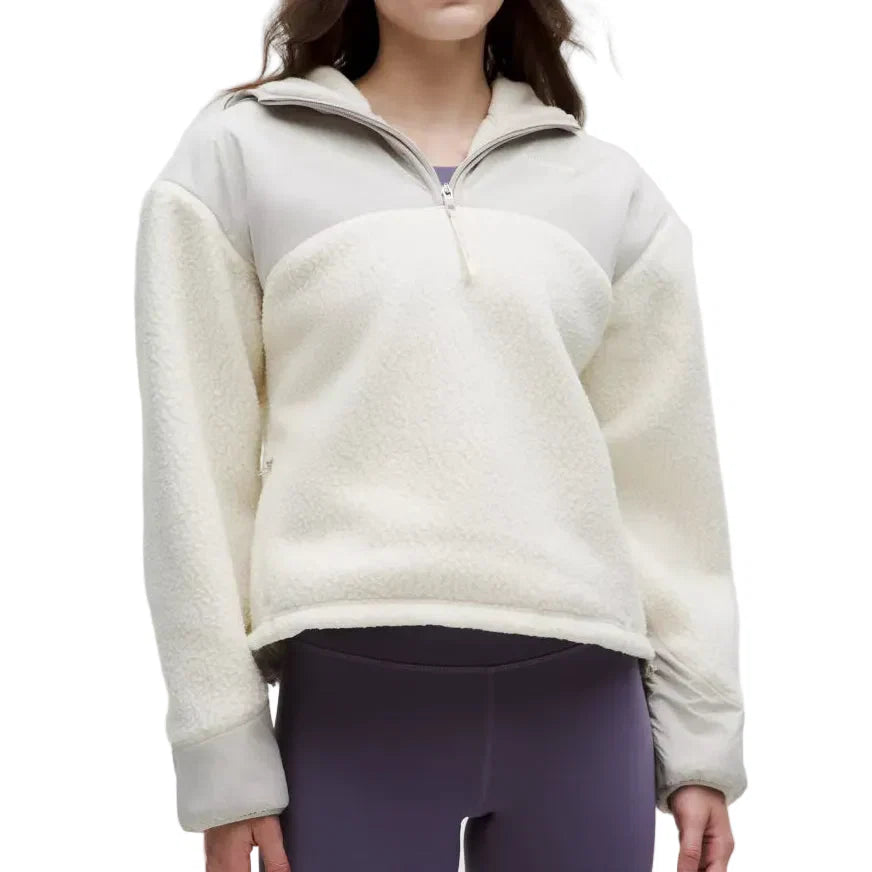 Womens Lululemon Half Zip Fleece