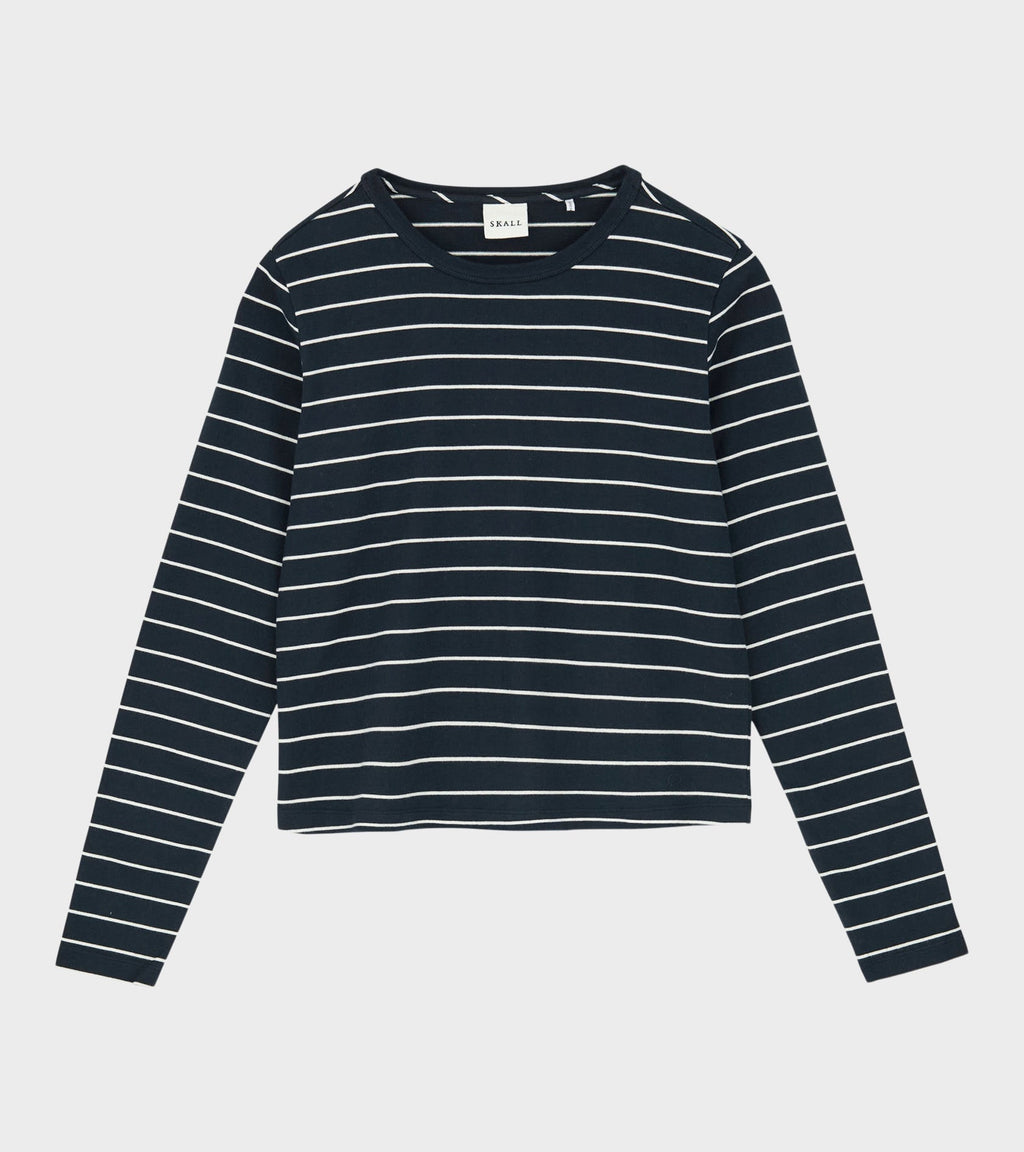 Loui Blouse Navy/White Stripe