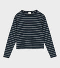 Loui Blouse Navy/White Stripe
