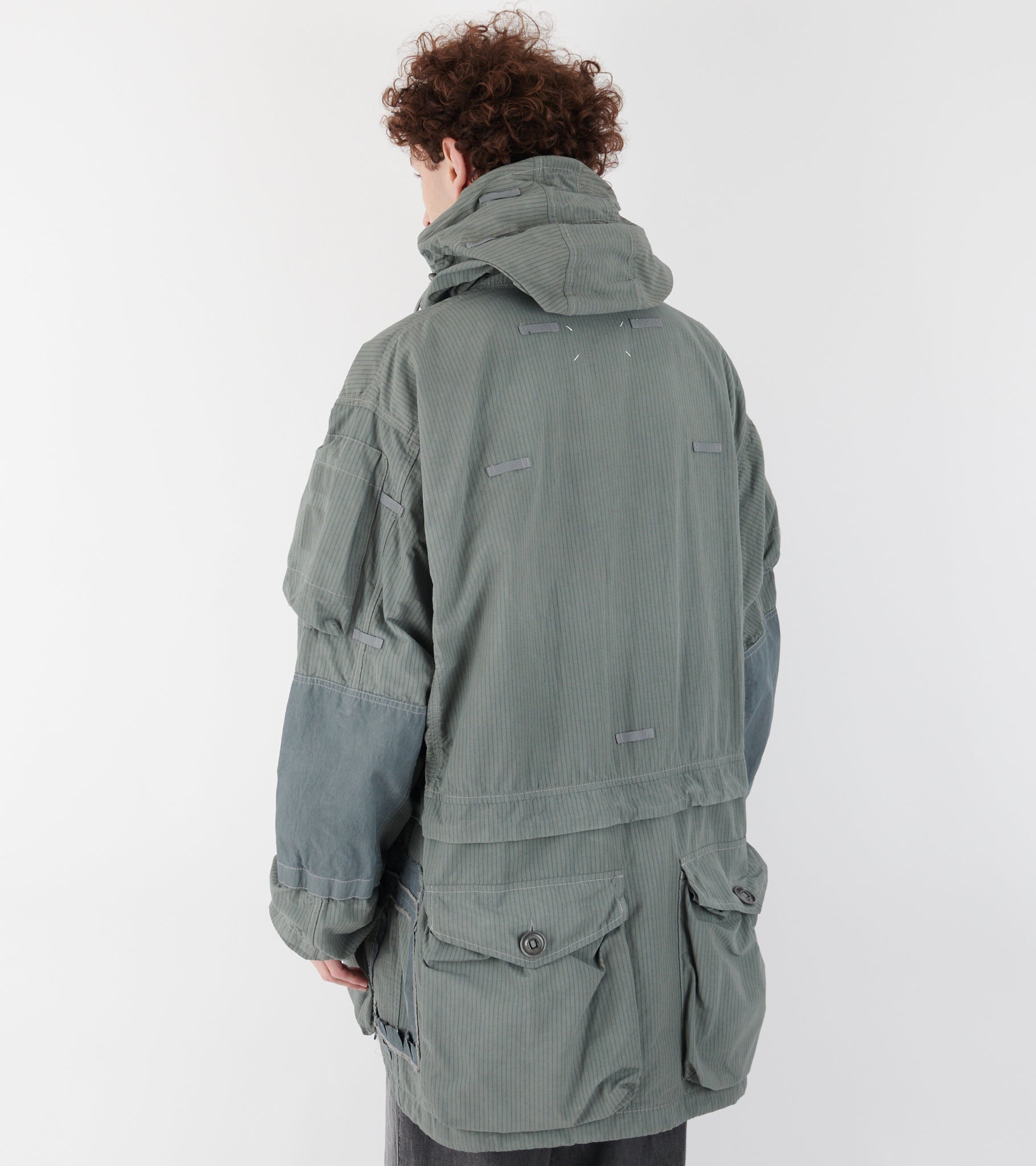 Ripstop Pocket Coat Dusty Green