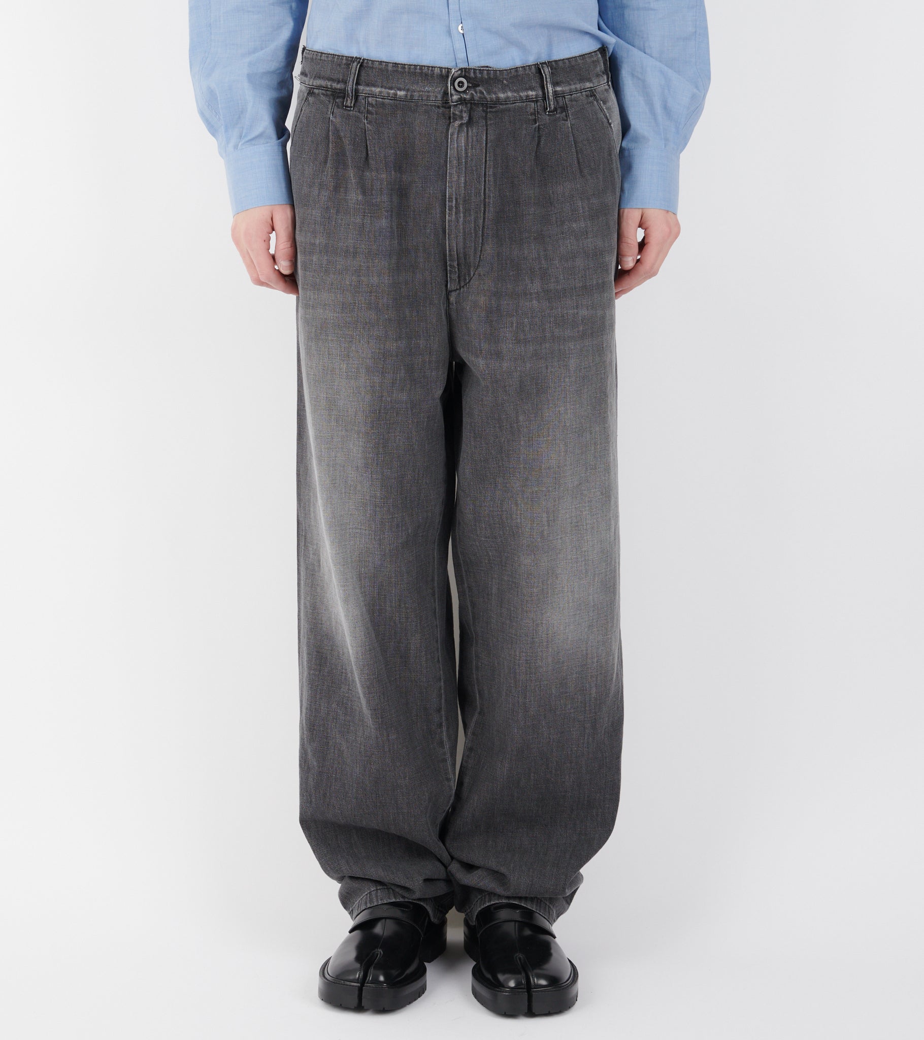 Straight-leg Jeans Black