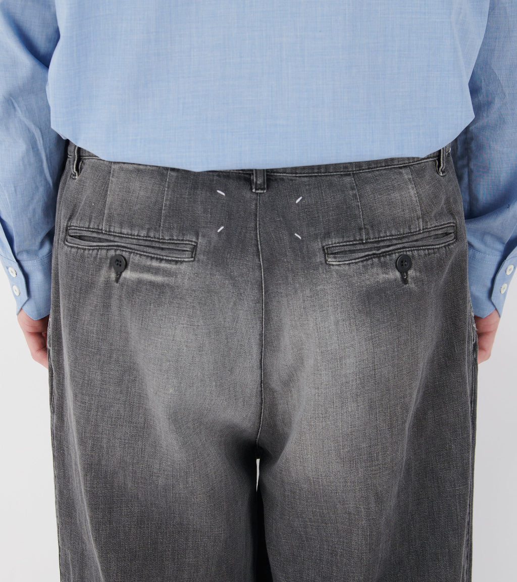 Straight-leg Jeans Black