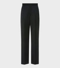 Wool Trousers Black