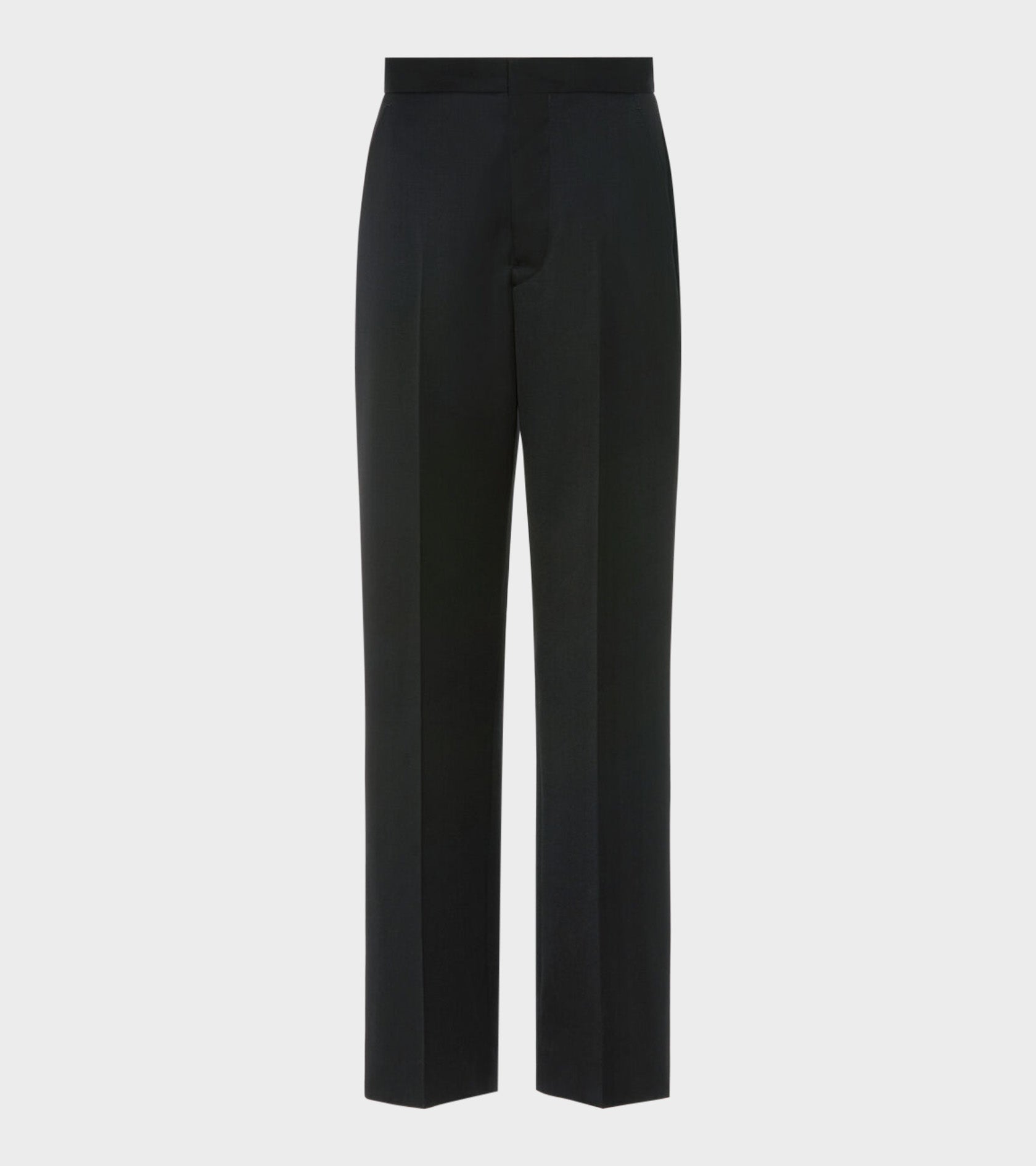 Wool Trousers Black