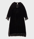 Carmen L/S Long Dress Black