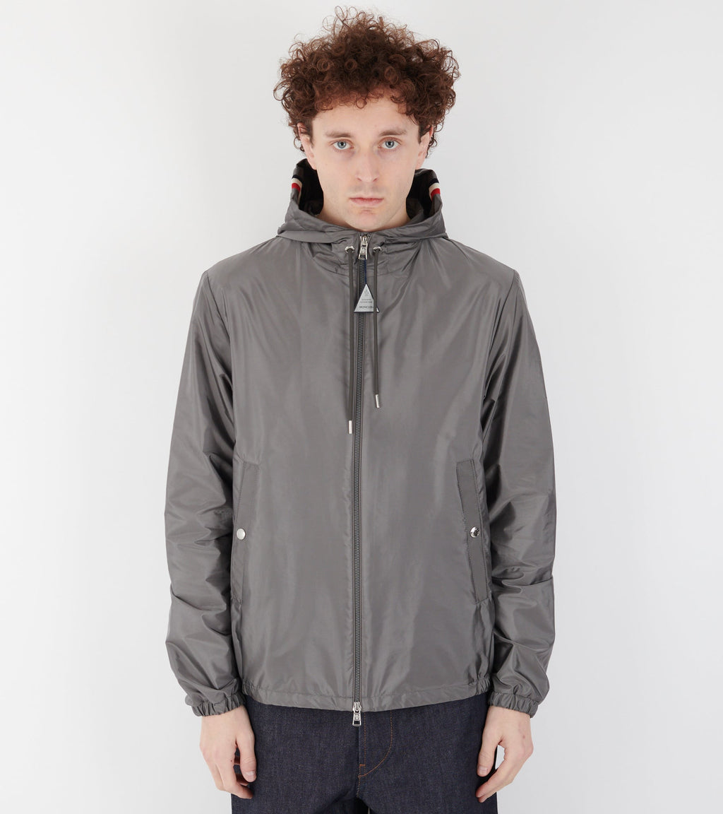 Grimpeurs Hooded Windbreaker Grey