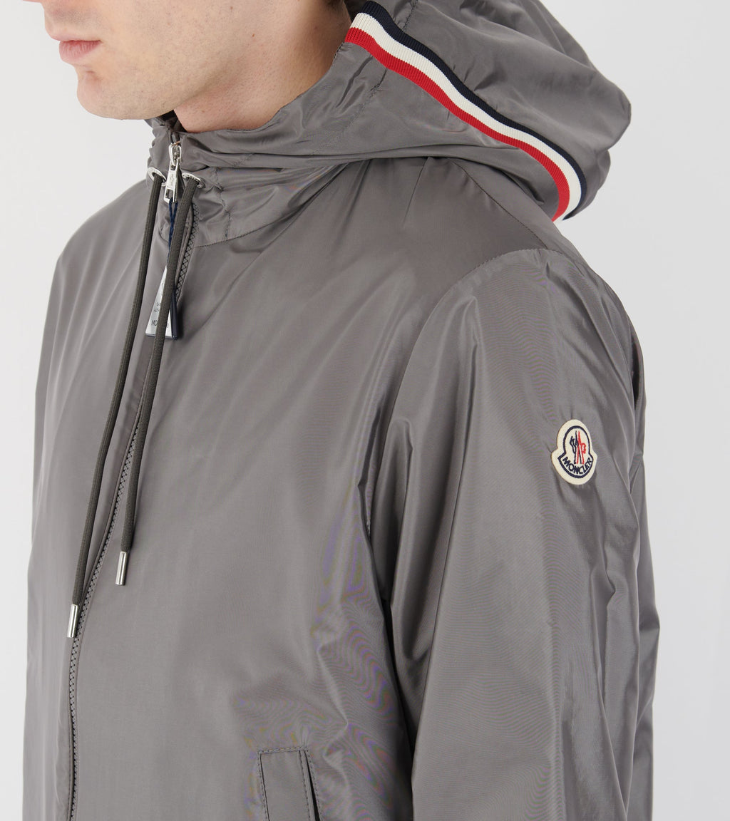 Grimpeurs Hooded Windbreaker Grey