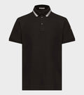 Cotton Piqué Polo Shirt Black