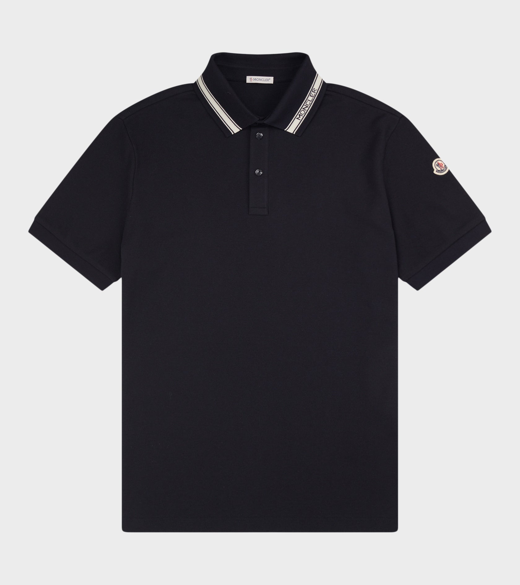 Cotton Piqué Polo Shirt Navy