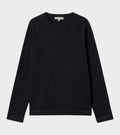 2S18 Loopwheeled Relaxed Fit Heavyweight Longsleeve Charcoal