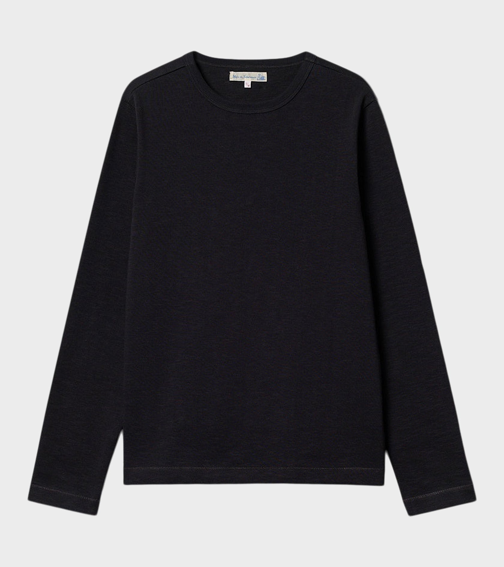 2S18 Loopwheeled Relaxed Fit Heavyweight Longsleeve Charcoal
