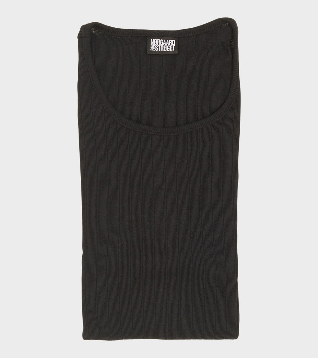 101 Rib Extra Solid Colour Black