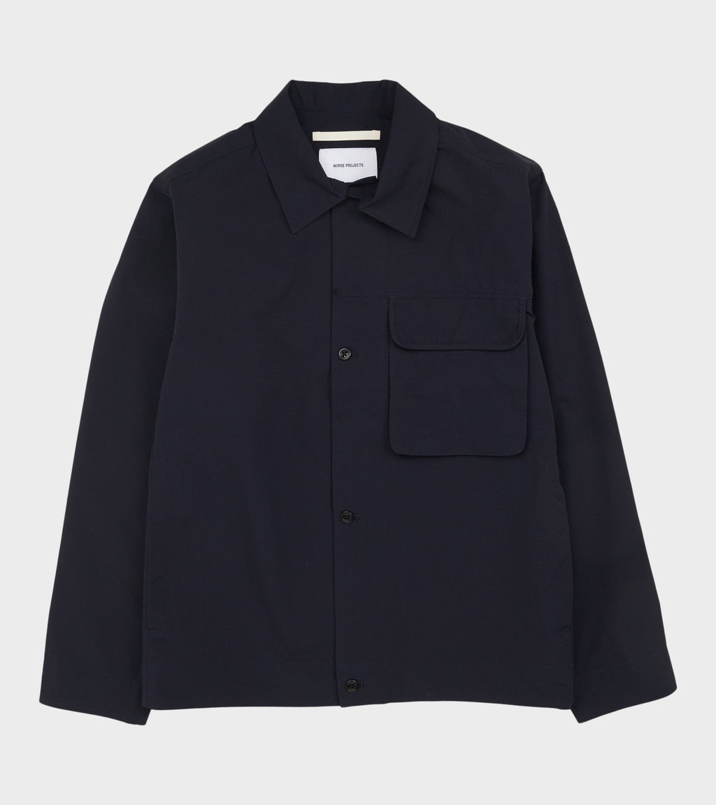 Mols Commuter Overshirt Dark Navy
