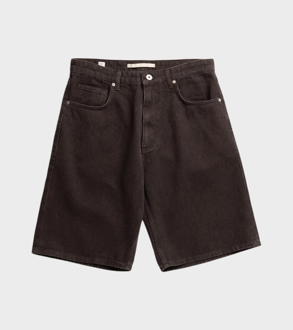 Korshavn Relaxed 5 Pocket Resist Dyed Twill Short Shale