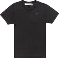 OFF-WHITE ABSTRACT ARROWS EMBROIDERED T-SHIRT BLACK