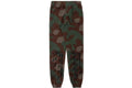 OFF WHITE IMPRESSIONISM BLACK PRINT SWEATPANTS CAMO GREEN
