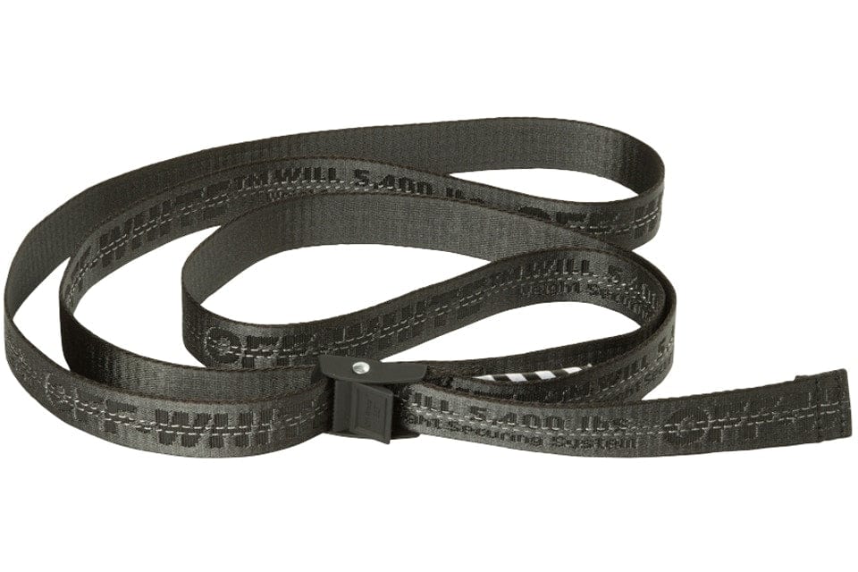 OFF WHITE MINI INDUSTRIAL BELT BLACK