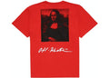 OFF WHITE OVERSIZED MONA LISA TEE RED