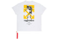OFF WHITE x UNDERCOVER HAND DARK T-SHIRT WHITE / YELLOW