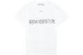 OFF WHITE FUTURE ATOMS WHITE MULTI COLOUR ARROW TEE