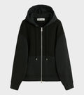 Rascal Hood Pigment Black Hefty Fleece