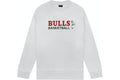 OVO X NBA CREWNECK HEATHER GREY CHICAGO BULLS
