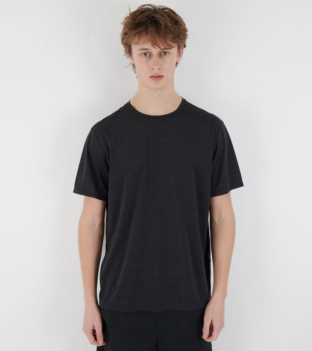 M's Cap Cool Ultra Shirt Black Forge Grey X-Dye