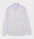 Striped Shirt Beige/Blue
