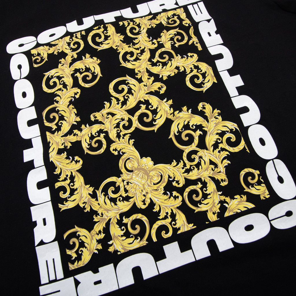 Pre-Loved Square Logo T-shirt Black Medium