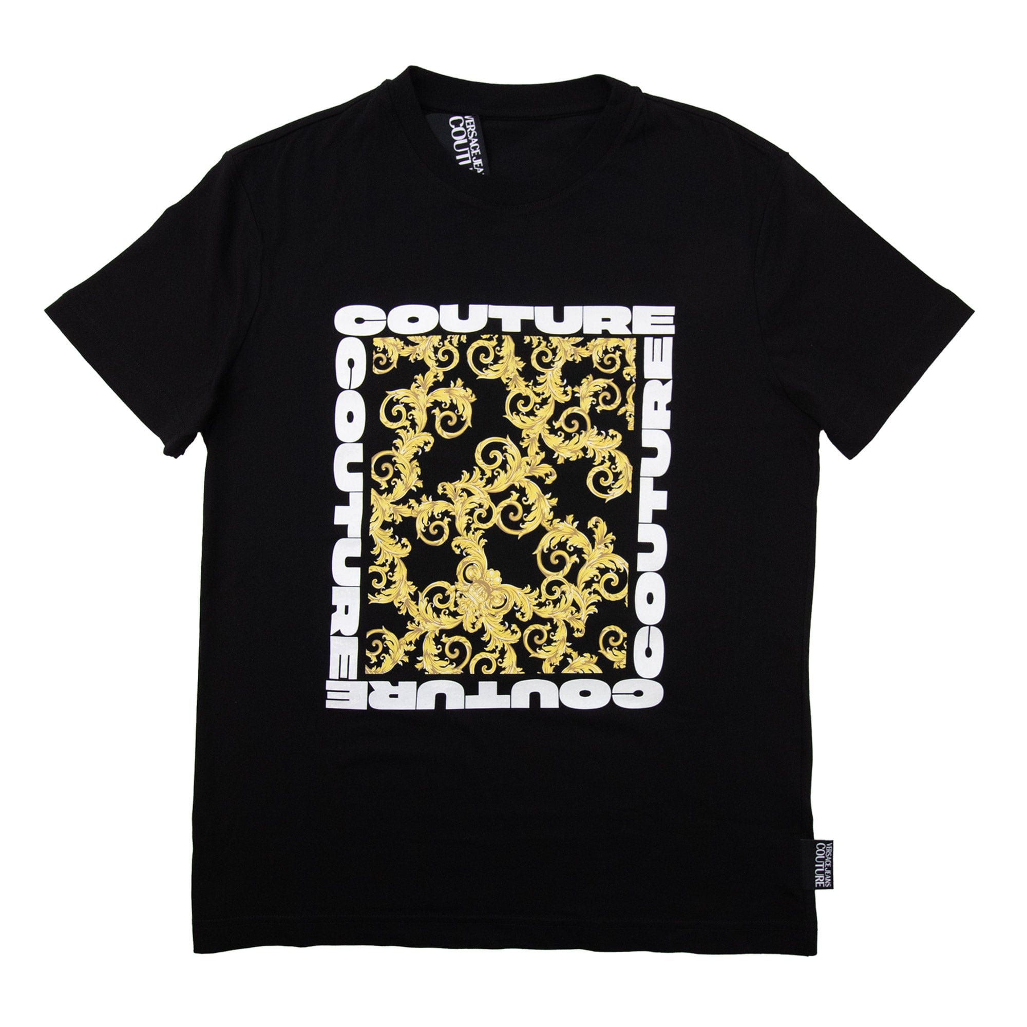 Pre-Loved Square Logo T-shirt Black Medium