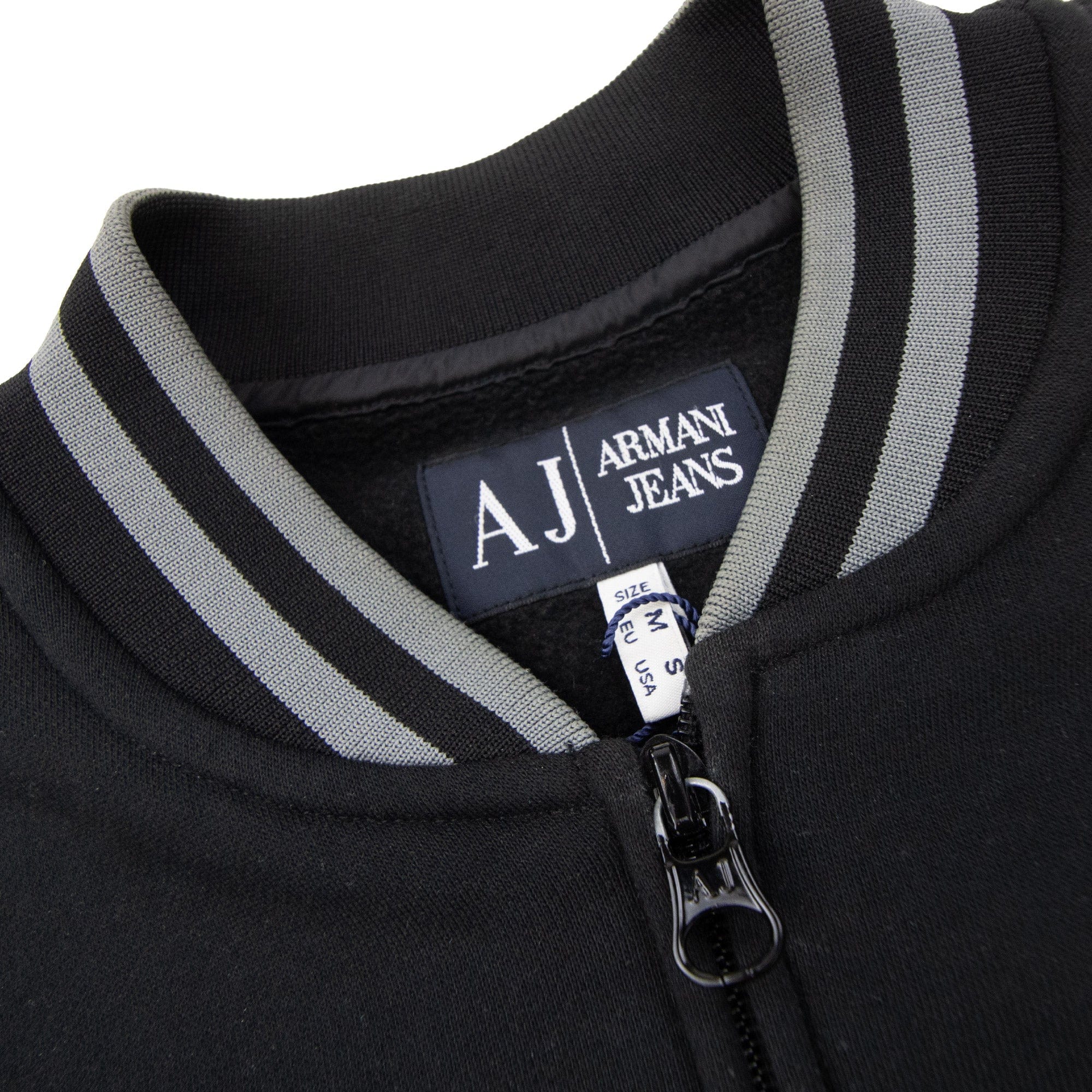 Pre-Loved Bomber Jacket Black Medium