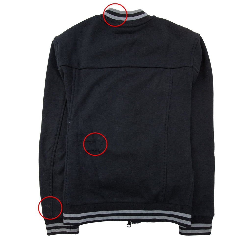 Pre-Loved Bomber Jacket Black Medium