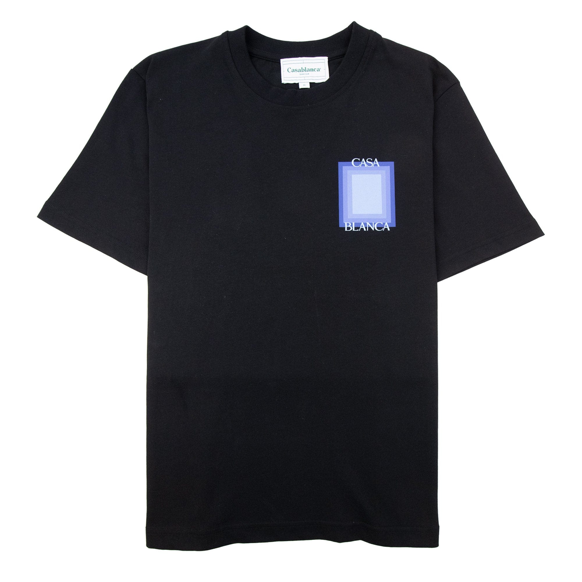 Pre-Loved Gradient Logo Degrade Screen T-Shirt Black Medium