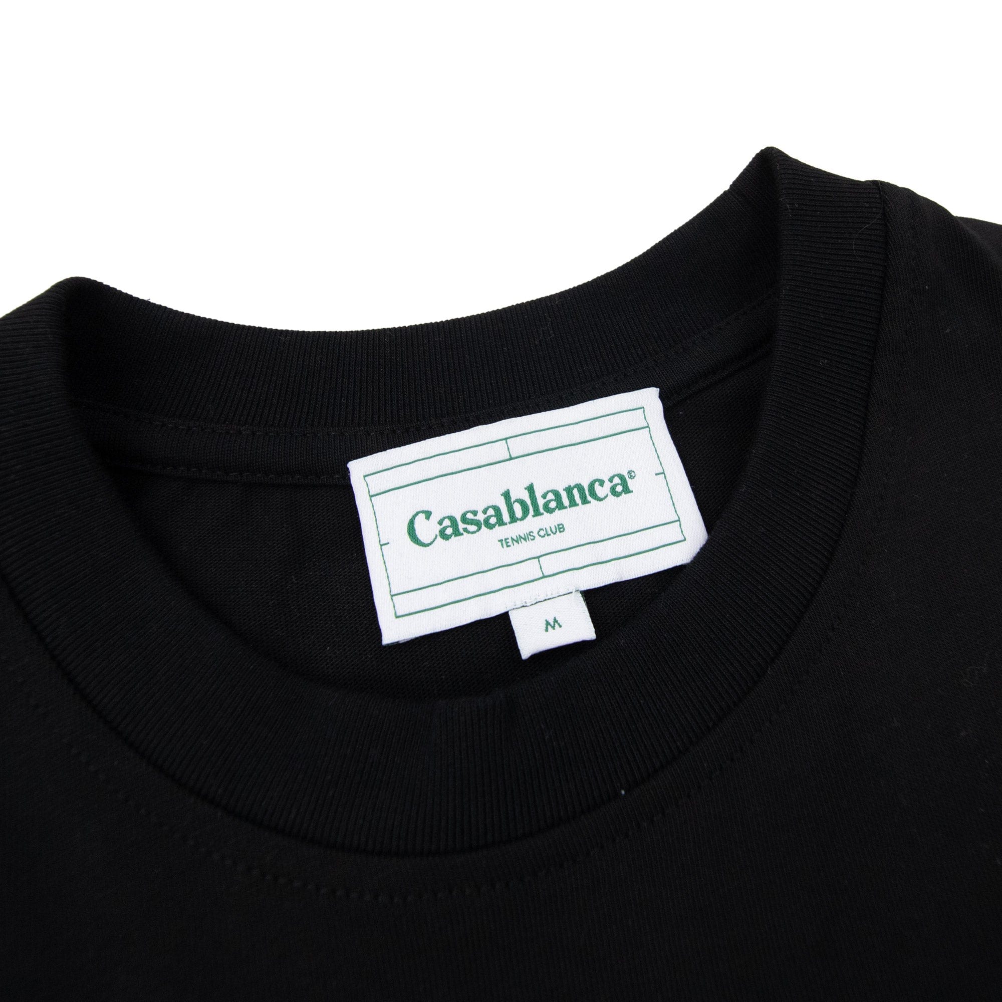 Pre-Loved Gradient Logo Degrade Screen T-Shirt Black Medium