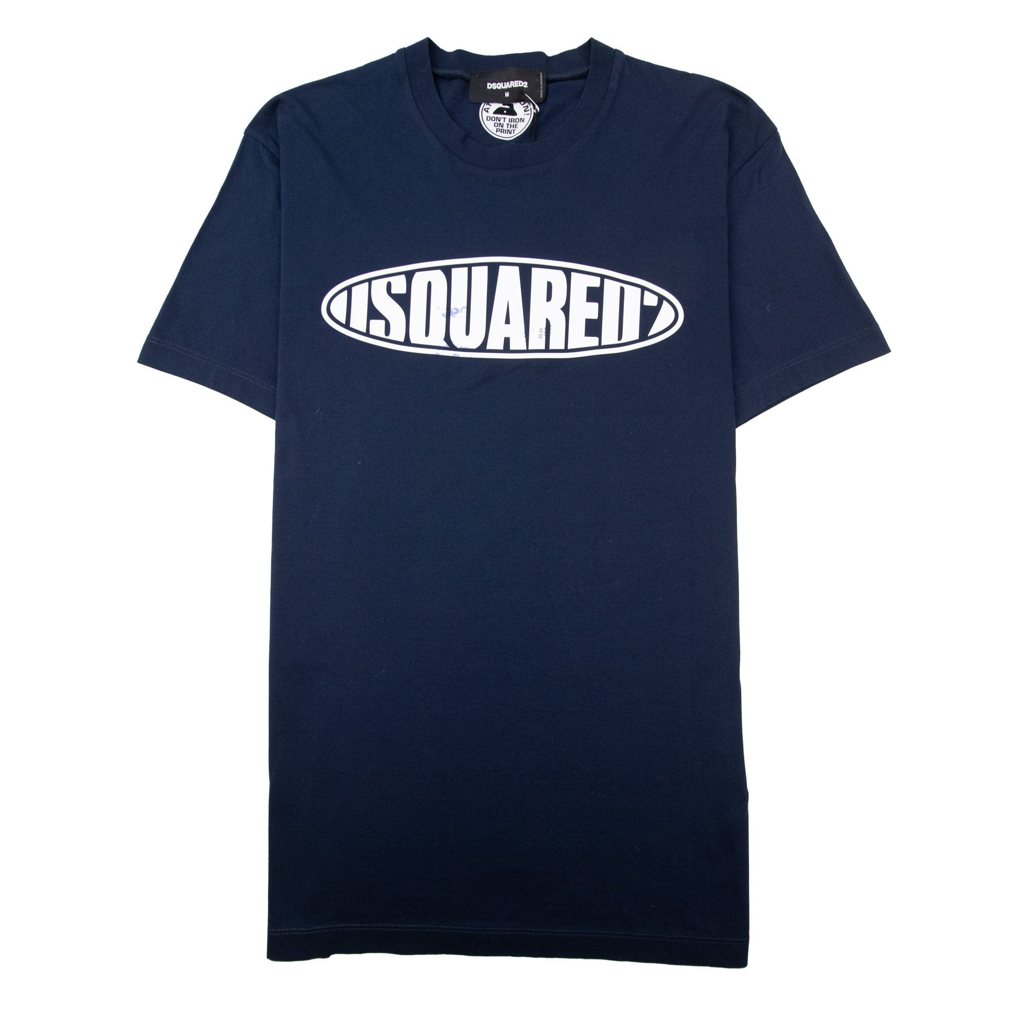 Pre-Loved Surf Board Cool T-Shirt Navy Medium