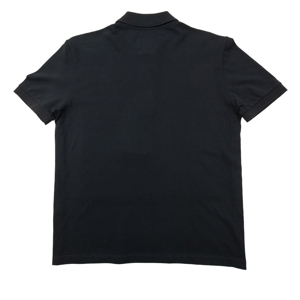 Pre-Loved Rock Stud Polo Shirt Black Small