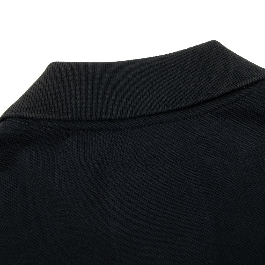 Pre-Loved Rock Stud Polo Shirt Black Small